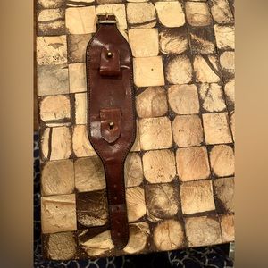 John Romain vintage leather watch band